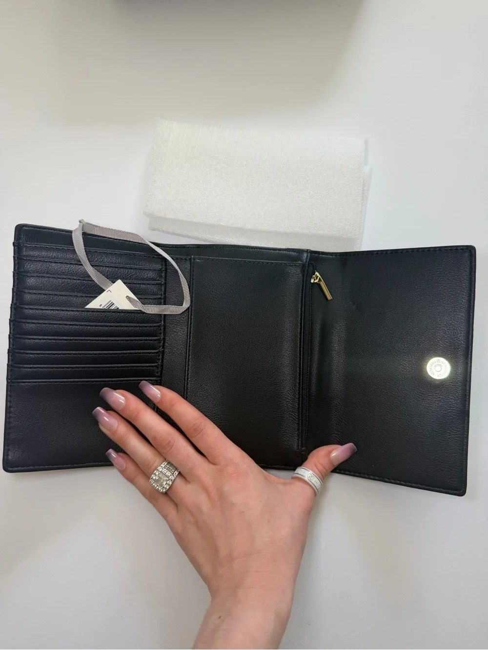 Katie Loxton Patchwork Crossbody Bag in Brown and Black Patchwork Wallet